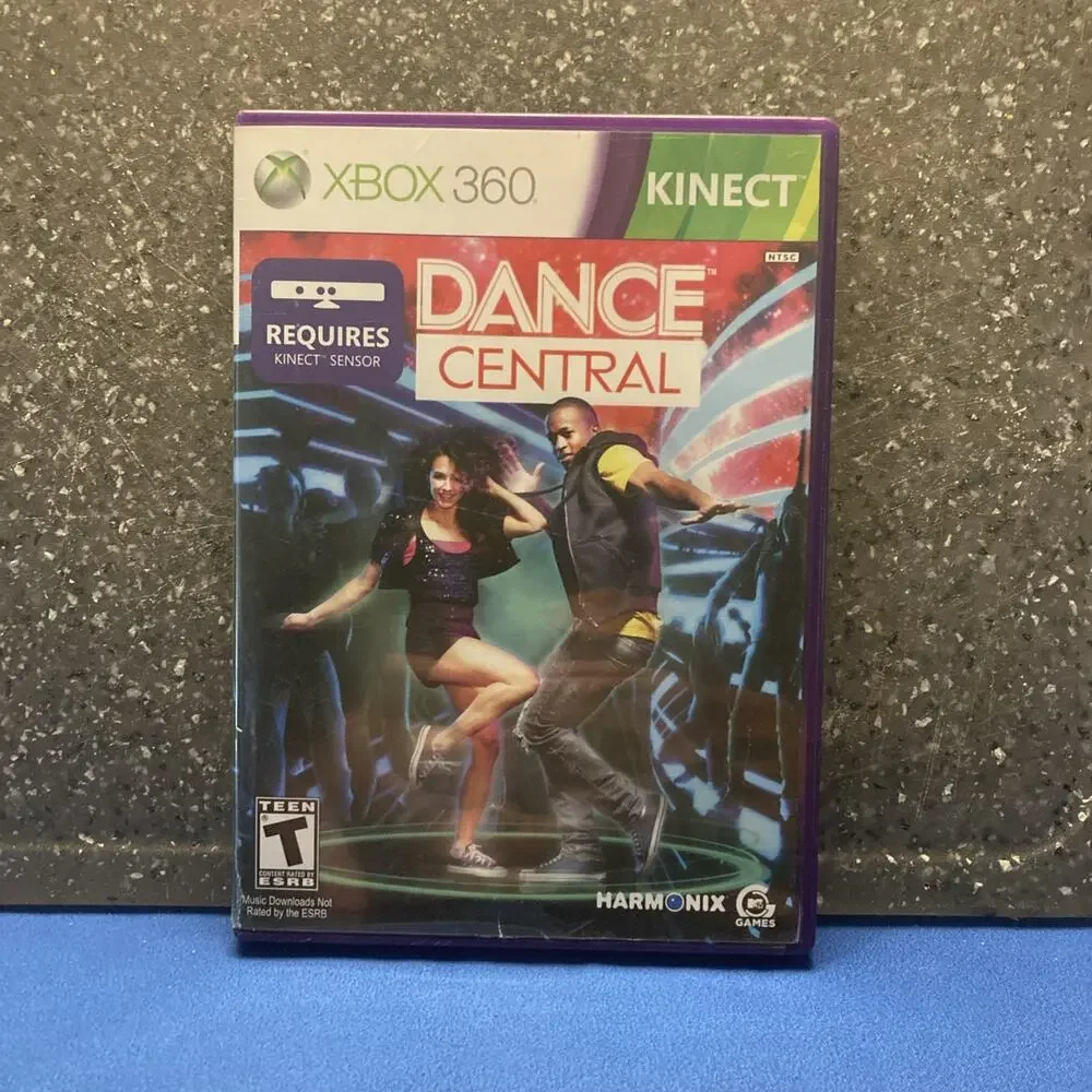 Dance Central Xbox 360 Kinect Used With Manual.